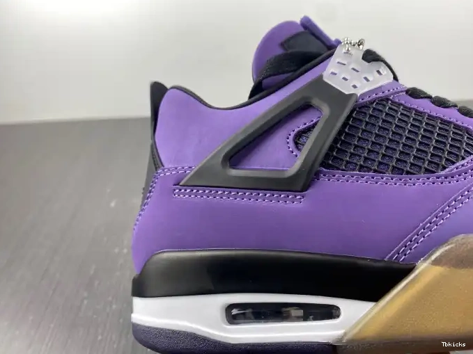 Rep TBK 4 Family) Jordan Retro Scott Travis 766296 Purple (Friends and LN4 0618